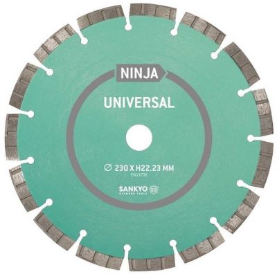 SANKYO DISC DIA UNIVERSAL Փ115X22,23MM TIP NINJA ― Diamantat.ro