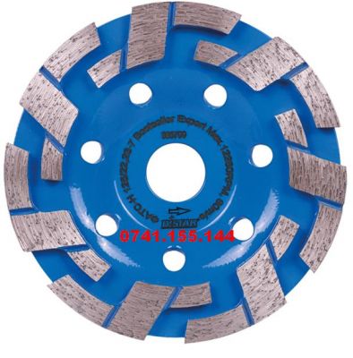 Disc diamantat slefuire beton nearmat,D=125mm ― Diamantat.ro